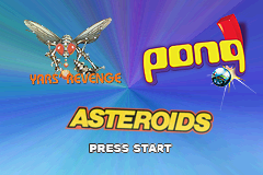 Pong, Asteroids, Yars' Revenge (U)