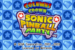 2 Games in 1 - Sonic Pinball Party + Columns Crown (E)