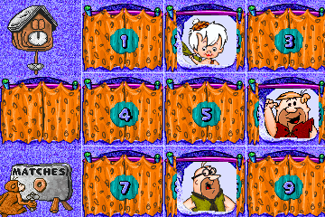 Fred Flintstones' Memory Match (World?, Ticket version, 3/17/95)