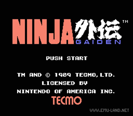NES Video Walkthroughs > Ninja Gaiden :: Emu-Land.net