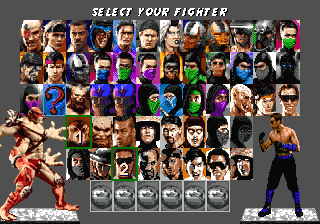 Ultimate Mortal Kombat 3, Hack (2225) / Hack 11 (Sega Genesis.