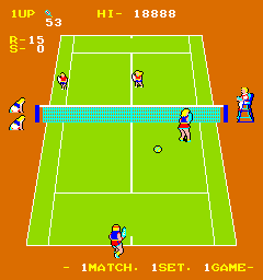 Super Doubles Tennis (DECO Cassette, Japan)