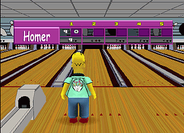Simpsons Bowling (GQ829 UAA)